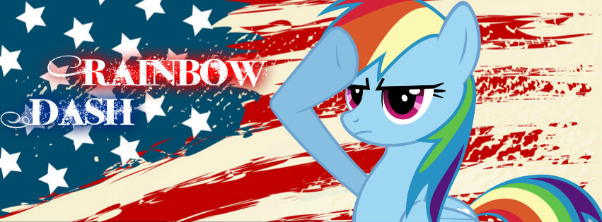 Rainbow Dash Bacground Facebook