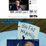 Donald Trump is a Big Fat Meanie MEME