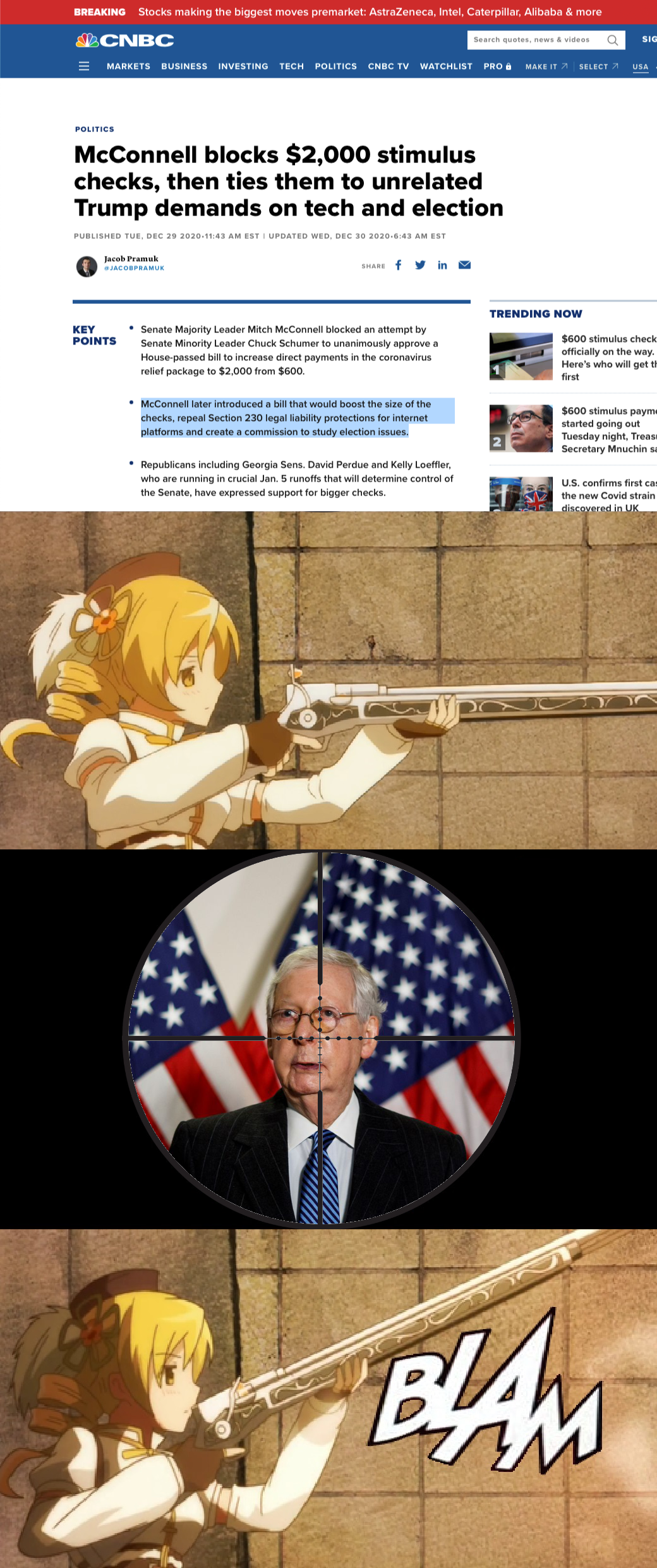 Mami Tomoe Shoots Mcconnell Meme By Escarietson On Deviantart Mami Tomoe Shoots Mcconnell Meme By Escarietson On Deviantart