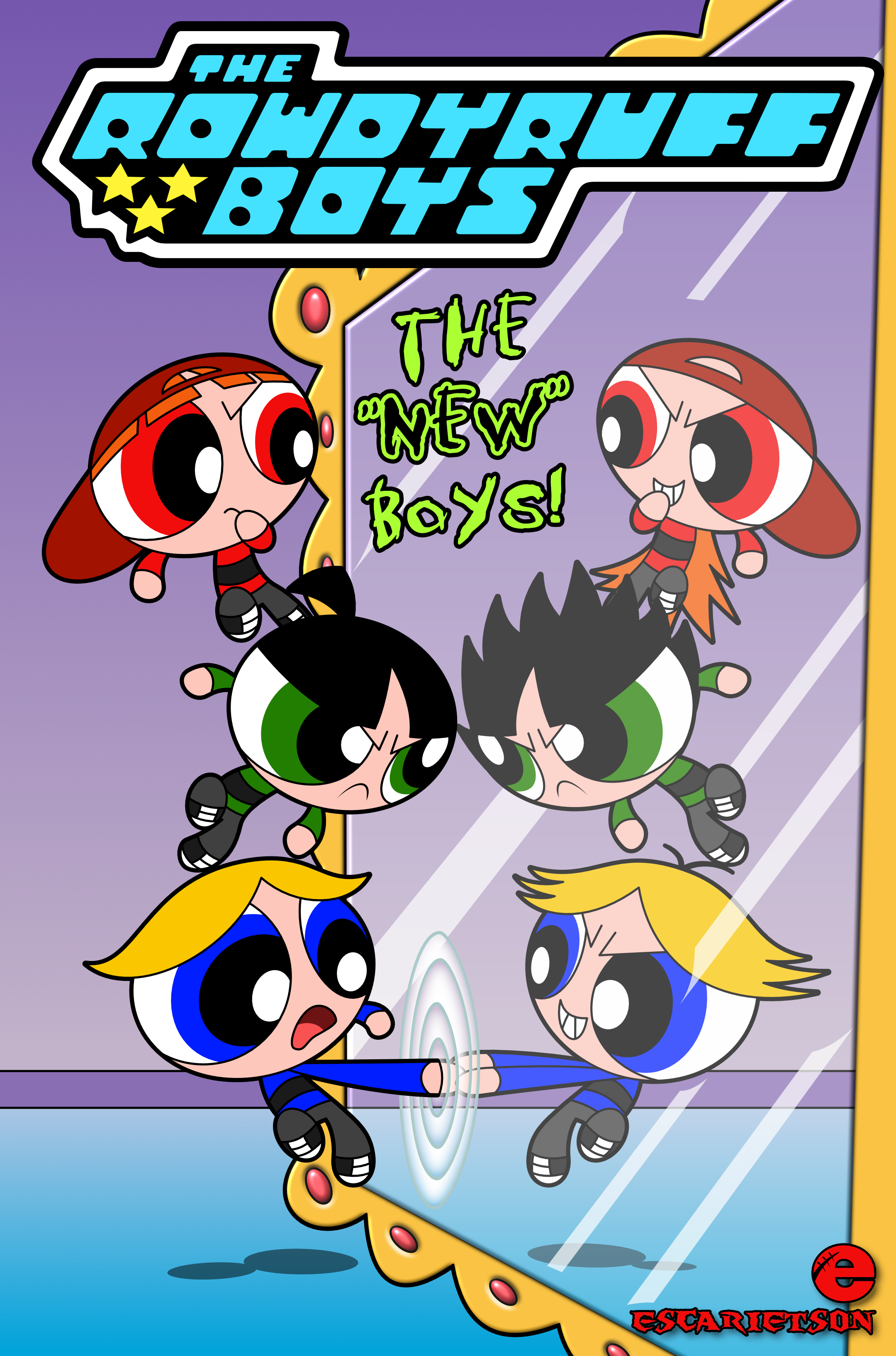 Powerpuff Rowdyruff Boys Comic