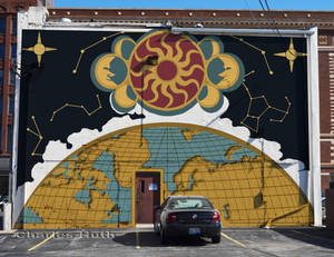 A Sense of Discovery Mural by Morrendo A Sense of Discovery Mural by Morrendo