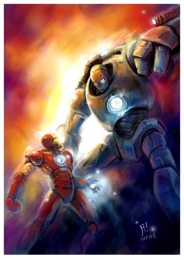 iron man vs iron monger