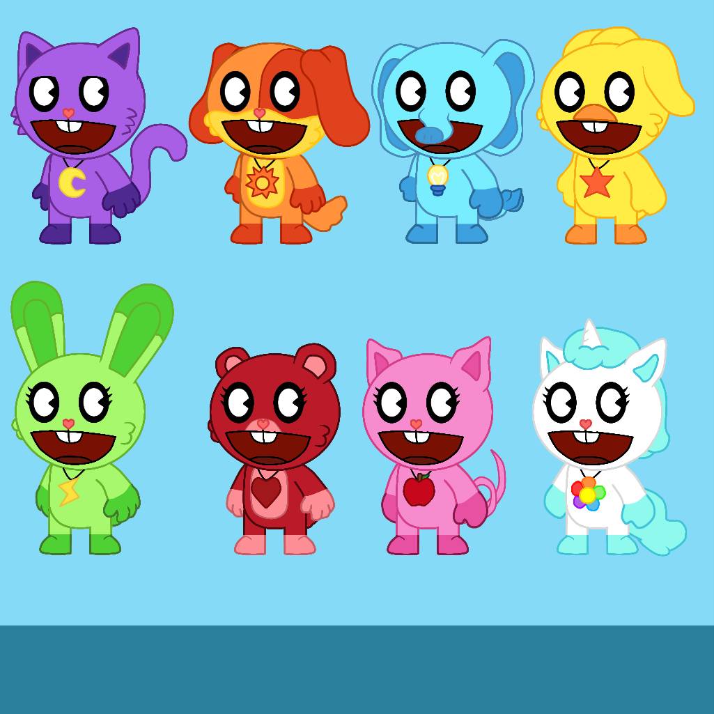 HTF x Smiling Critters (NEW) by flippyxxxx on DeviantArt