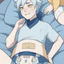 Mitsuki wears a diaper 6