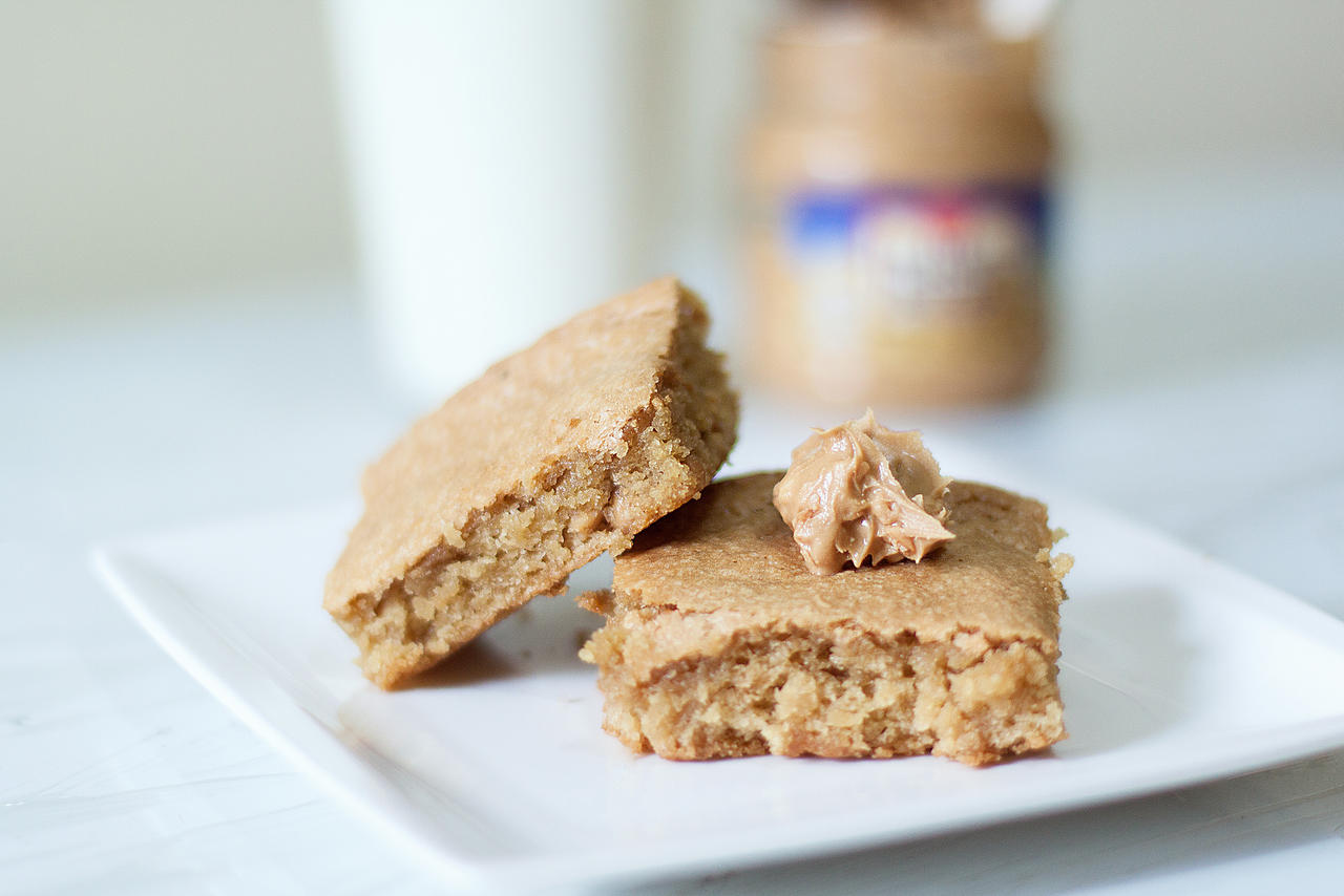 Peanut Butter Brownies - Marroncitos