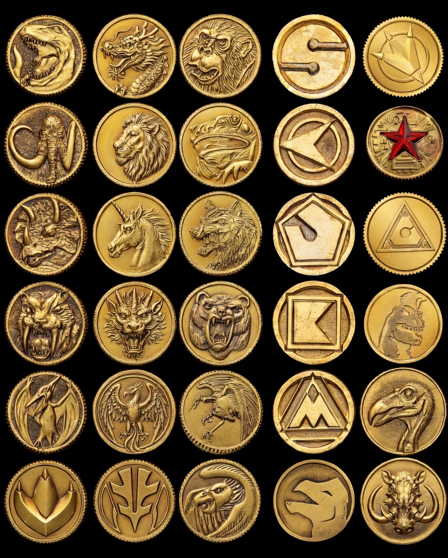 30 Power Coins by KhomIx on DeviantArt