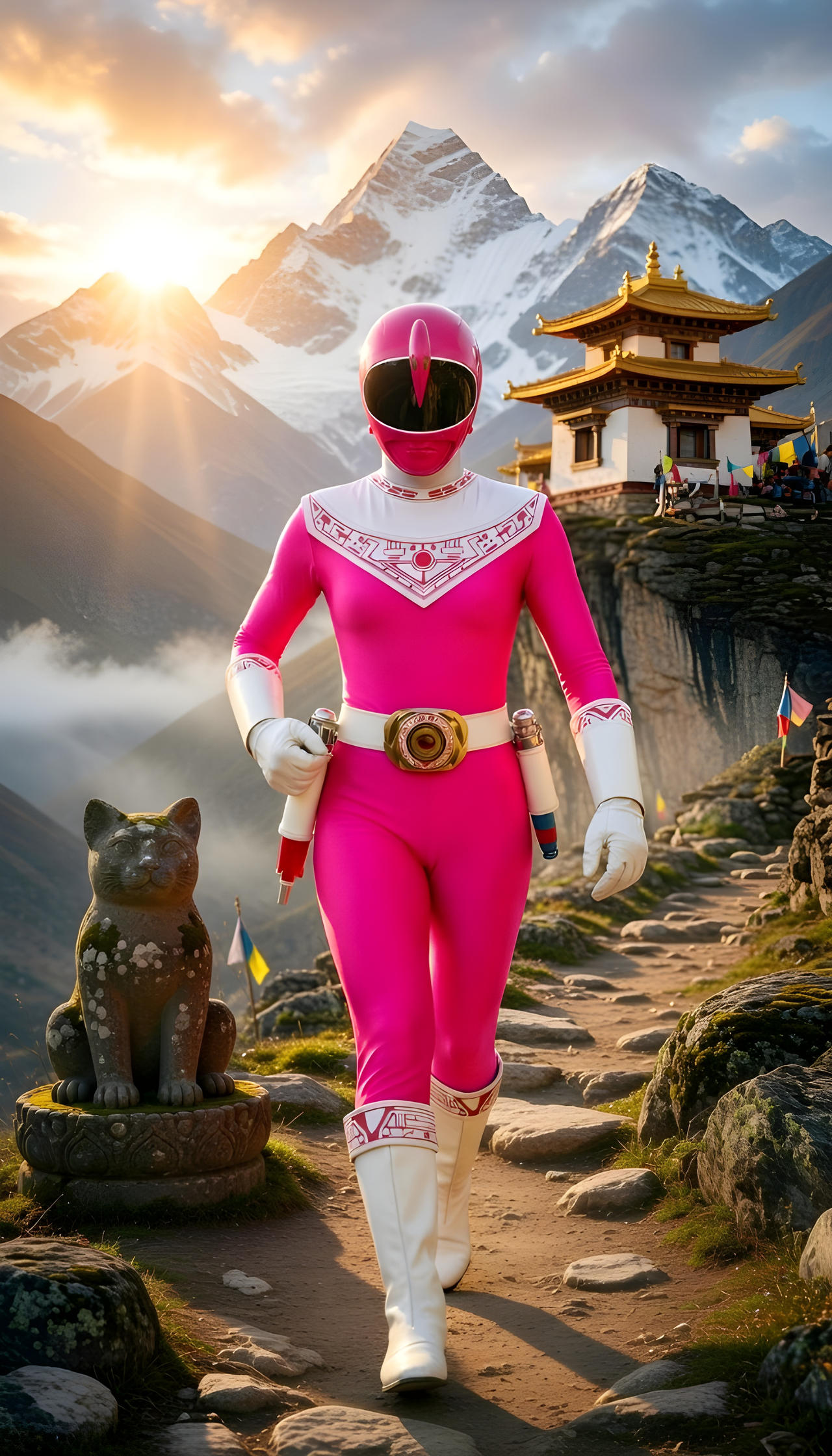 Pink Ptera Ranger Kat Pink Ptera Ranger by KhomIx on DeviantArt