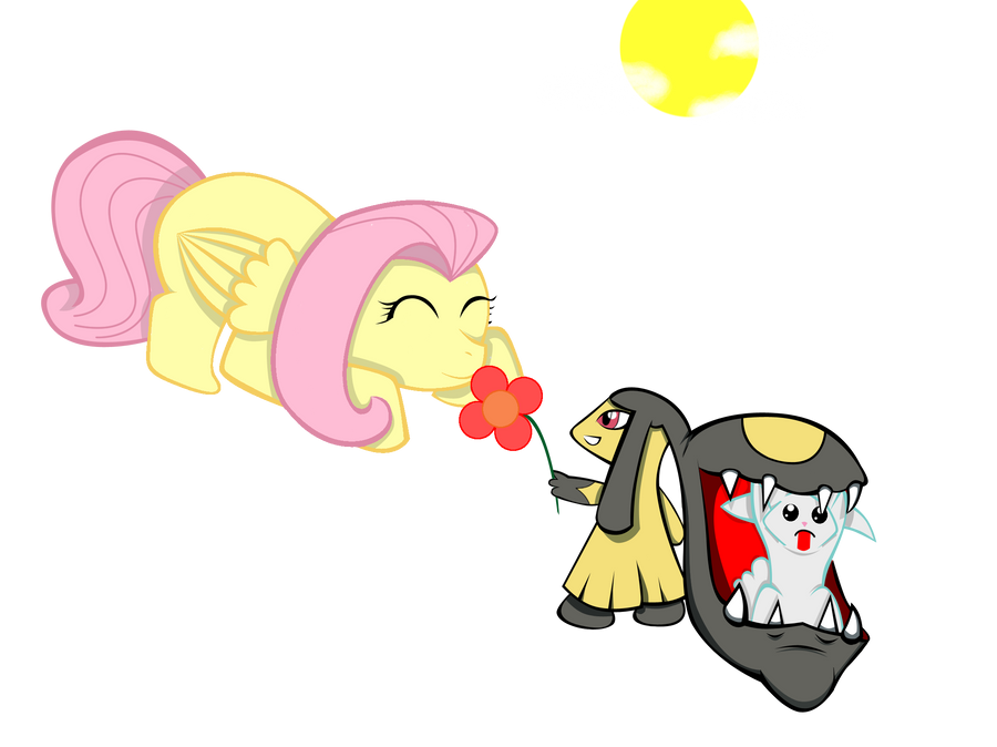 Fluttershy and her 'new' bunny by TGZetta on DeviantArt