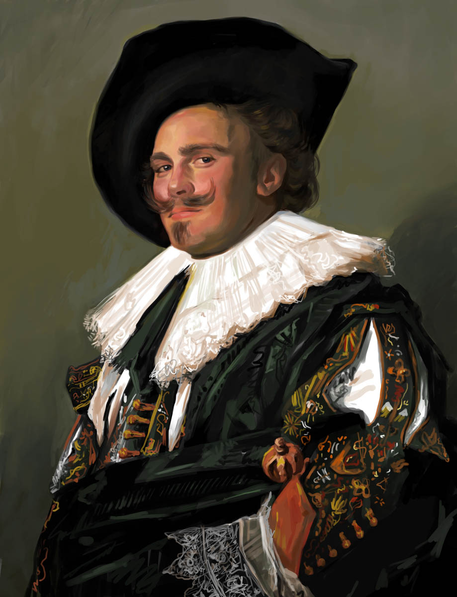 Frans Hals Study