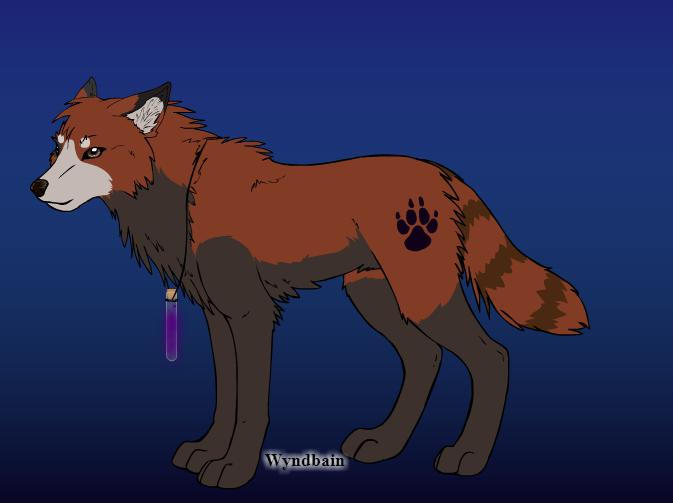 red panda wolf by PandaWolf-13 on DeviantArt