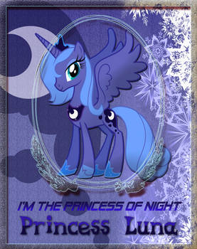 [POSTER-07] Princess Luna - The Princess Of Night