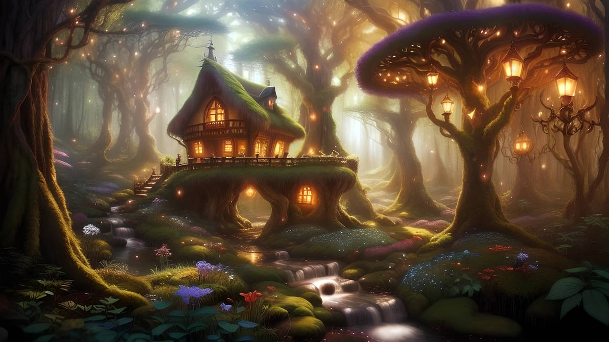 Define Enchanted Enchanted Magical Forest is a mystical and mysteri by VIPBOY111 on ...