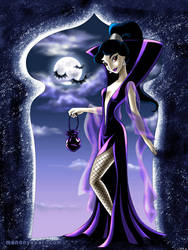 Jasmine as a Vampiress