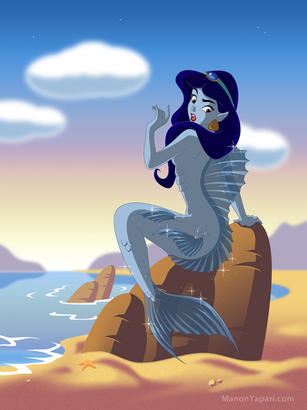 Jasmine as a Mermaid