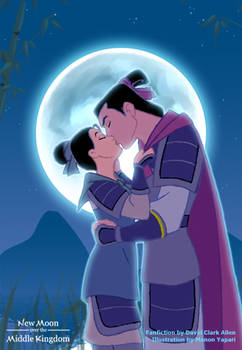 Mulan and Shang Kiss