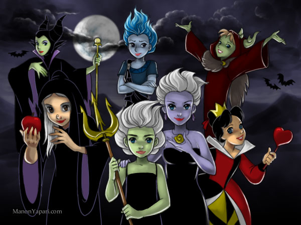 Disney Halloween by manony on DeviantArt