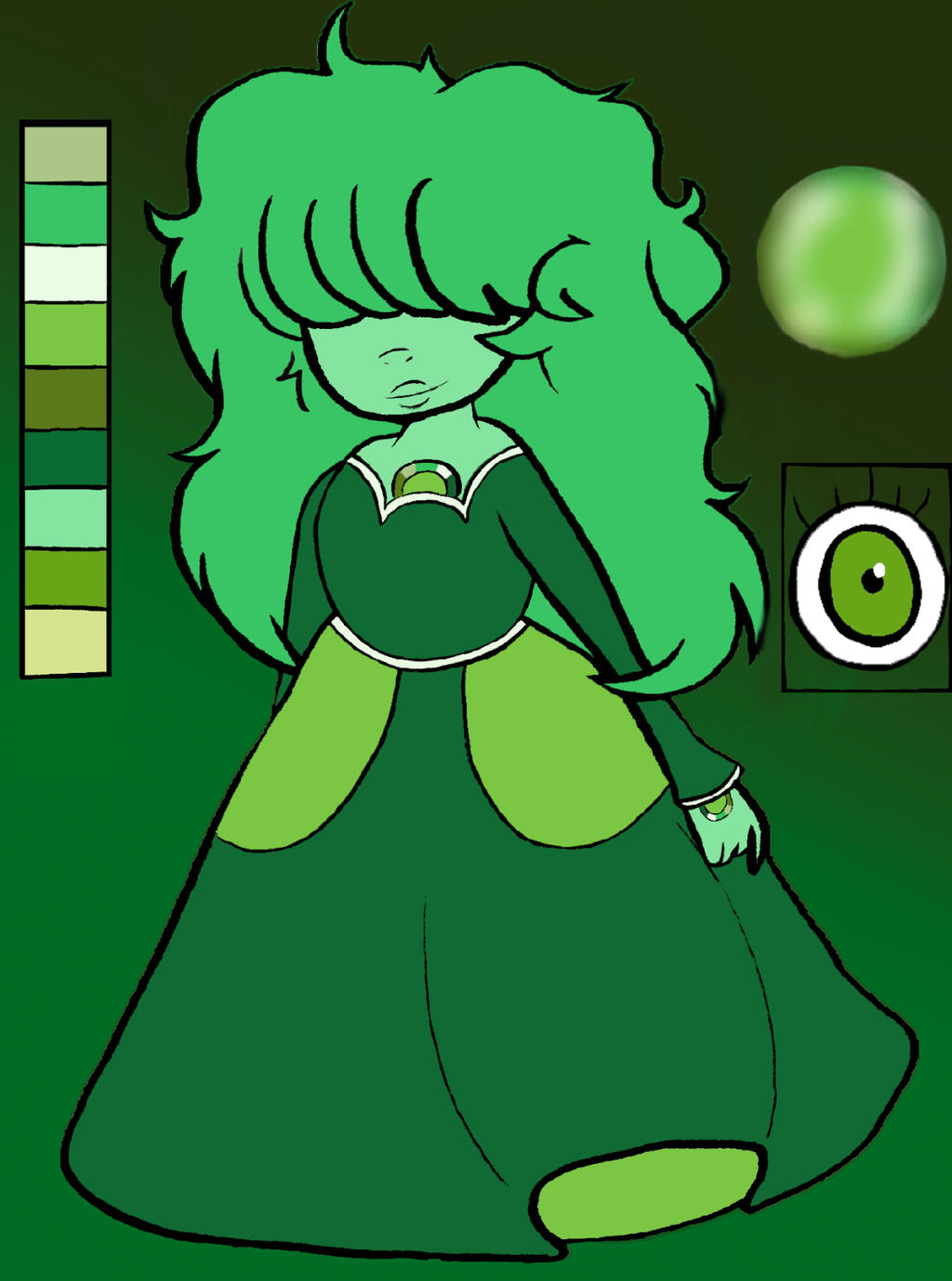 Gem Oc-Emerald Sapphire by TheSonicfan12345 on DeviantArt