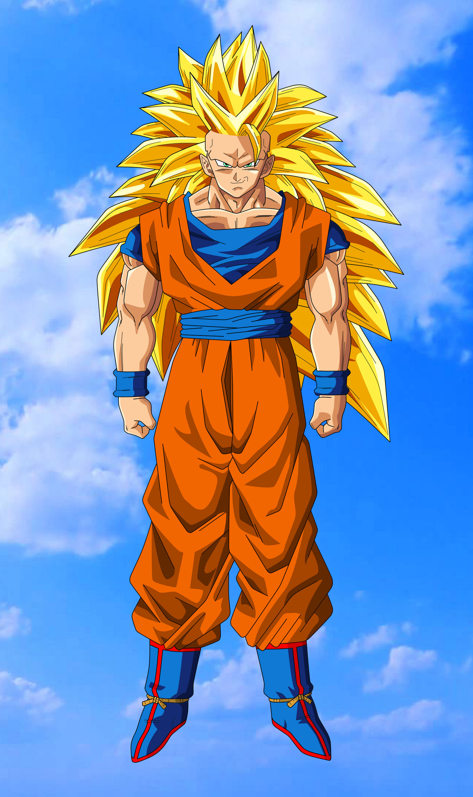 Goku Super Saiyajin 3 by Arbiter720 on DeviantArt in 2023