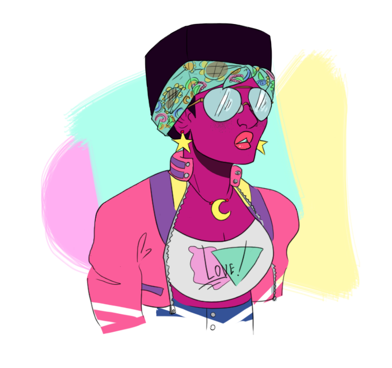 80's garnet