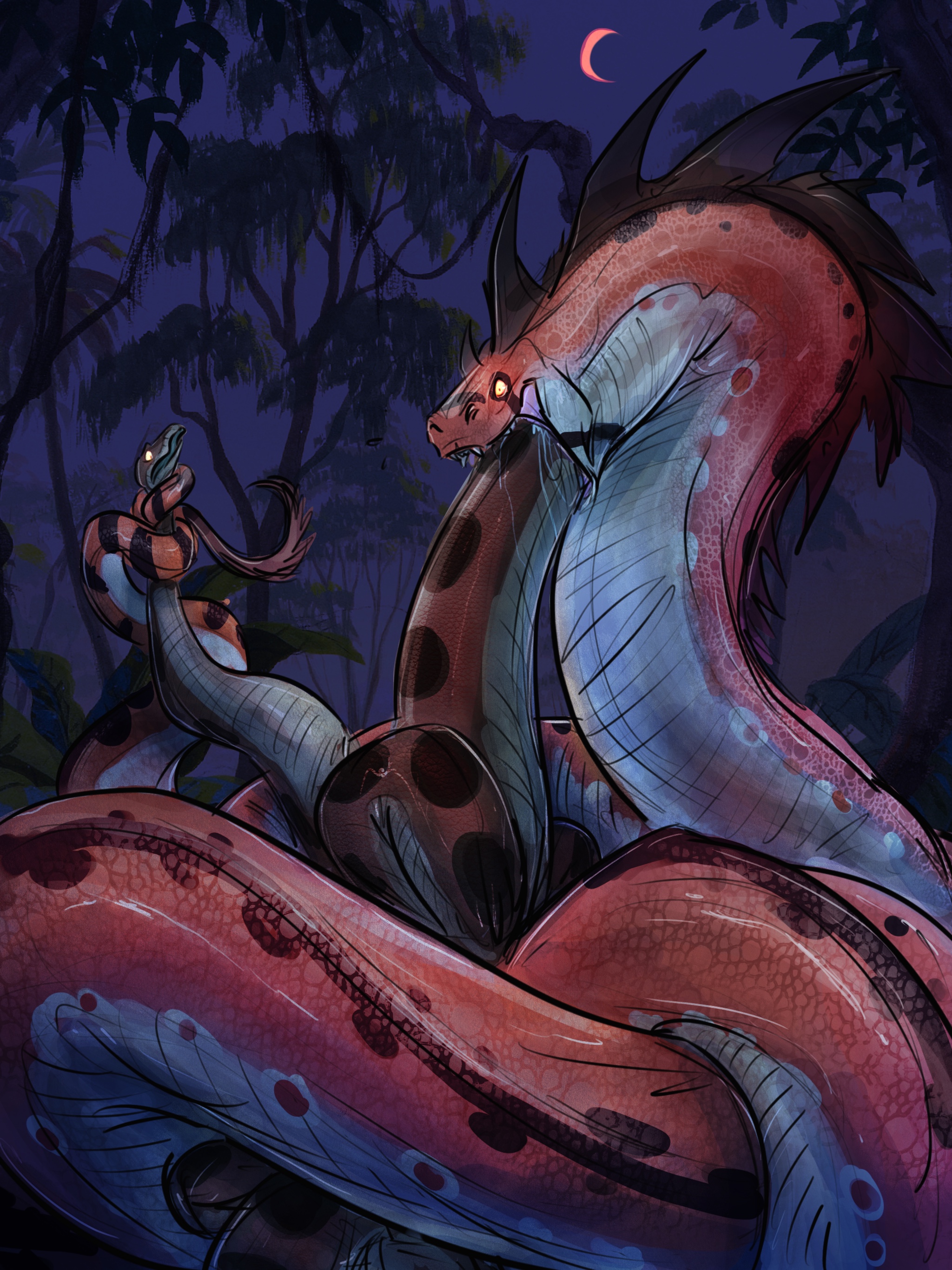 Zakk vs Kaa (Dead of Night variant) by SpicyNoodleArt on DeviantArt Zakk vs Kaa (Dead of Night variant) by SpicyNoodleArt on DeviantArt