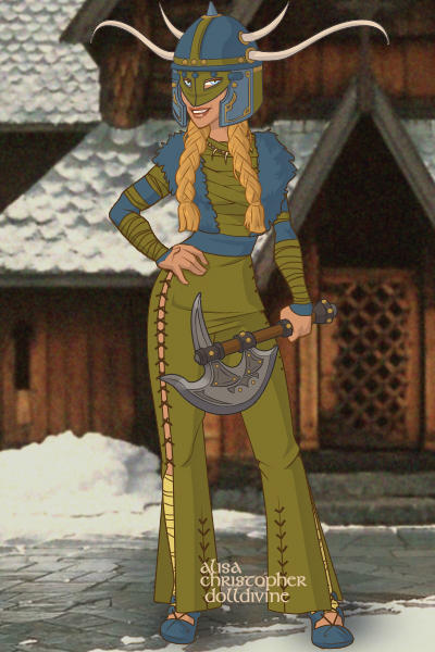 Ruffnut green and blue by PrinceSumaYig on DeviantArt