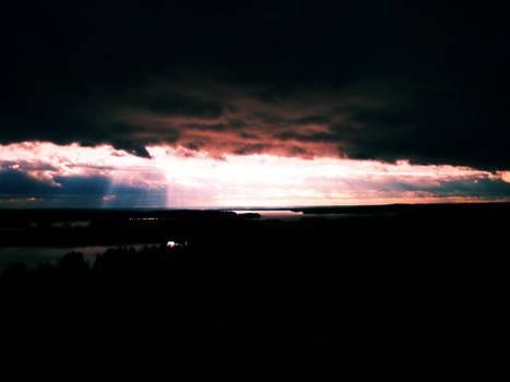 Southern view from Mustavuori.