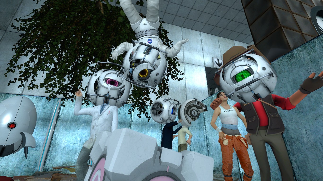 Portal 2 adventure core фото 93