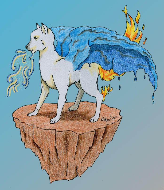 Elemental Wolves Fire Elemental Wolf by BlazeBracard on DeviantArt