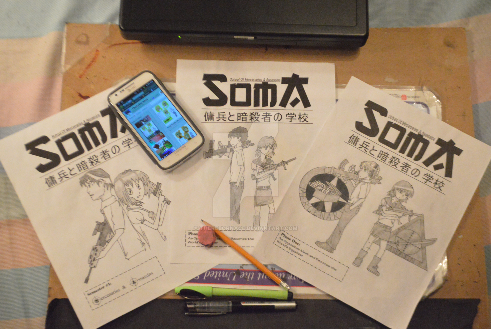 SOMA Book 1-Title Page Progression