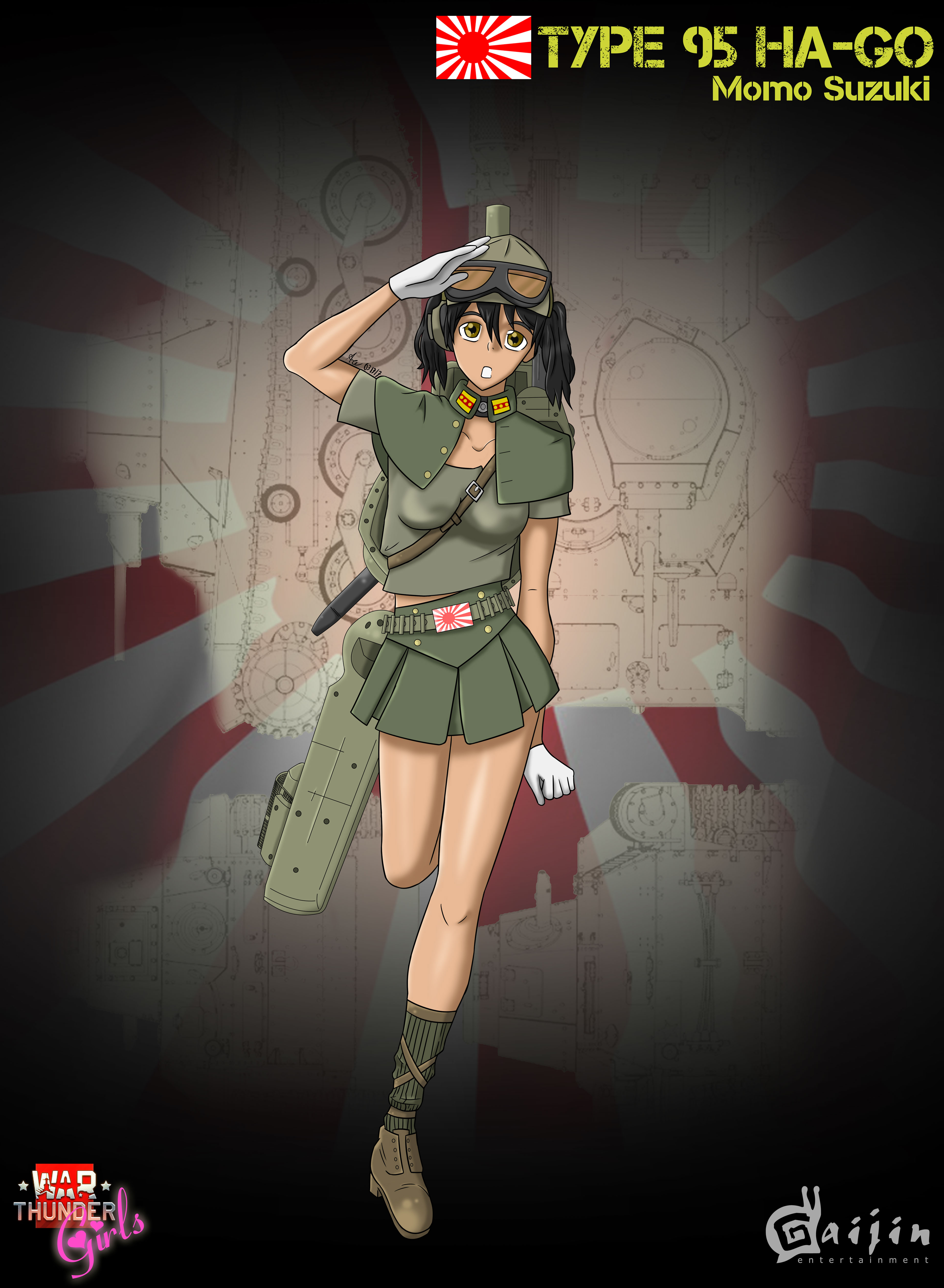 War Thunder Girls: Momo Suzuki