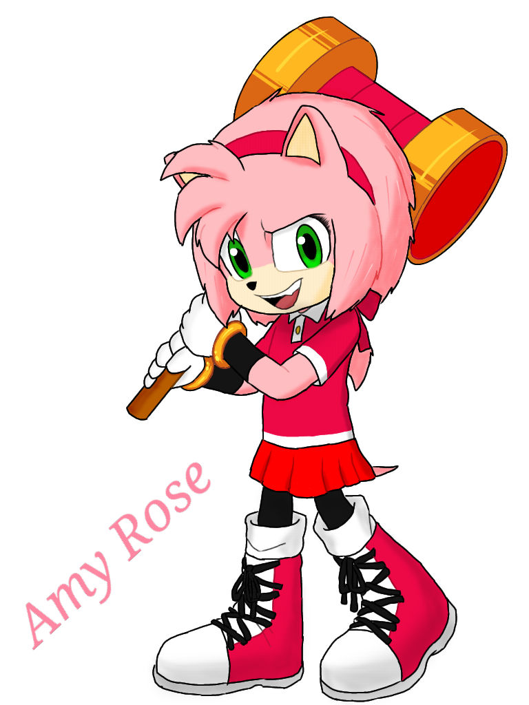 Amy Rose by Charuzu2712  Amy rose, Hedgehog movie, Amy the hedgehog