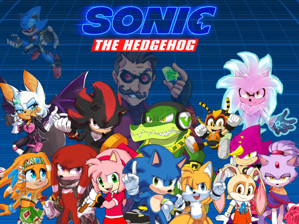 Sonic the Hedgehog Movie Characters Collection by Jame5rheneaZ on ...