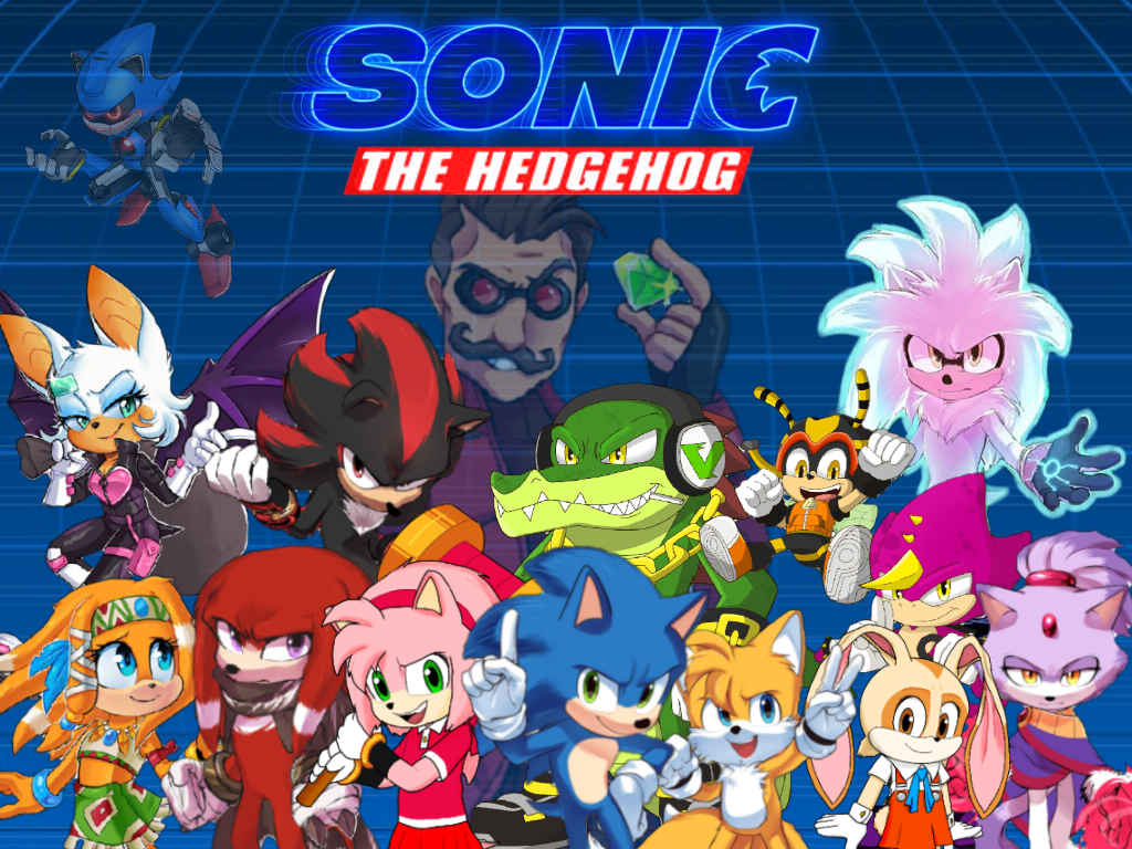 Sonic the Hedgehog Movie Characters Collection by Jame5rheneaZ on DeviantArt