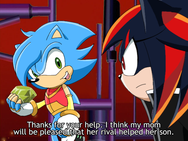 Sonic X Fake Screenshot Art: Team Up (SUBBED) by Jame5rheneaZ on DeviantArt
