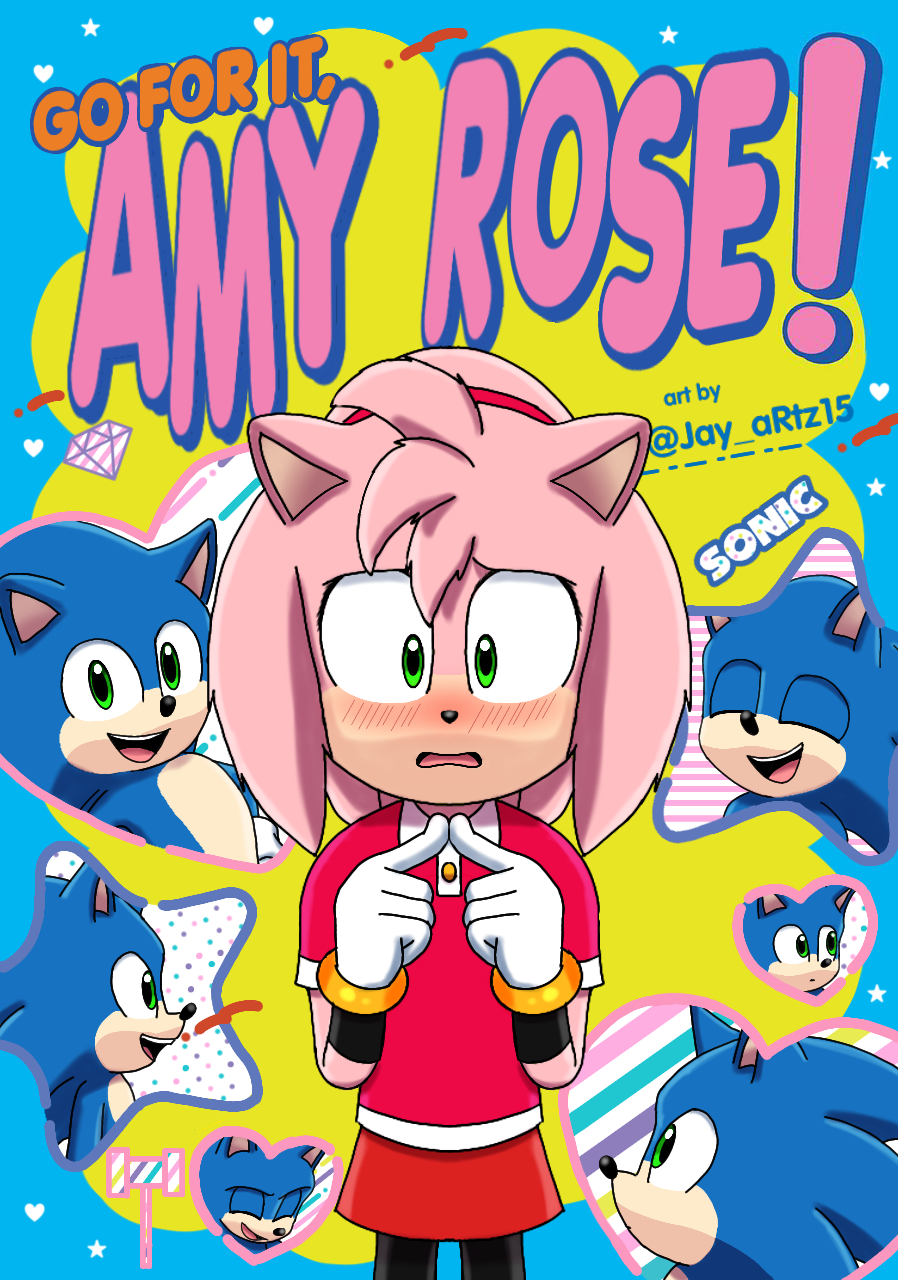 Sonic & Amy VS DeviantArt - Sonic Movie Edition 