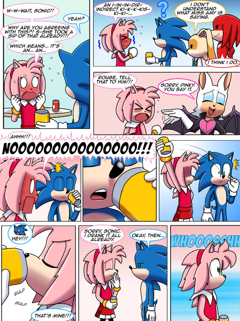 SONIC'S SURPRISE KISS! (Sonic Comic Dub) 