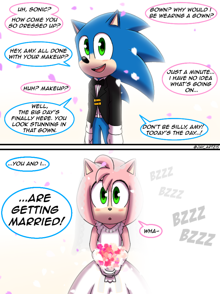 Sonic and Amy are Couple GOALS! (Sonic Comic Dub) 