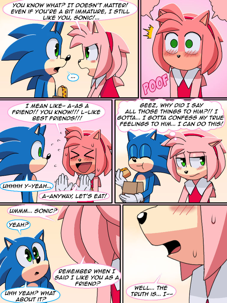 Sonic Movie Comic: Amy The Best Girl (1/2) by Jame5rheneaZ on DeviantArt