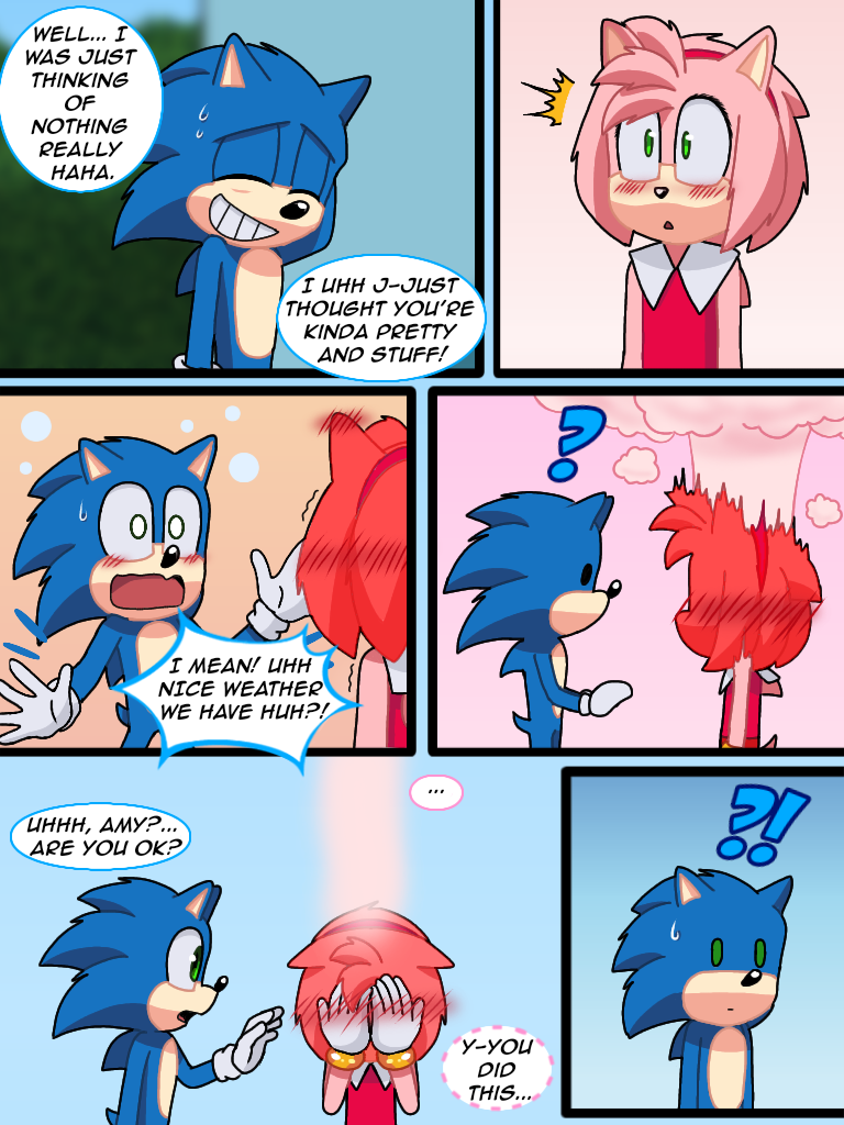 Sonic & Amy VS DeviantArt - Sonic Movie Edition 