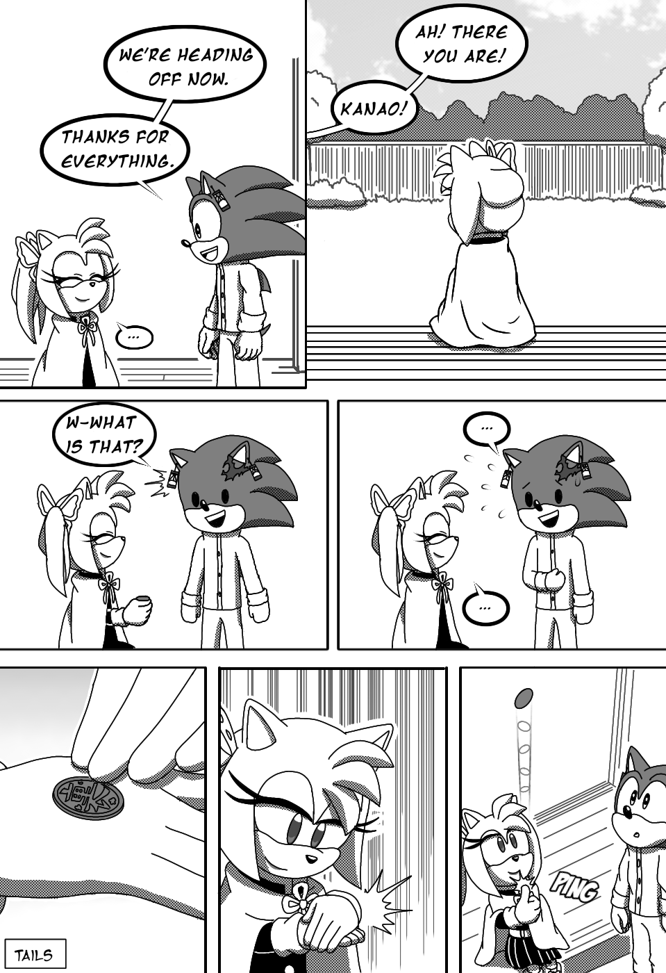 Feelings Sonamy Comic Page 3 by Deaream on DeviantArt