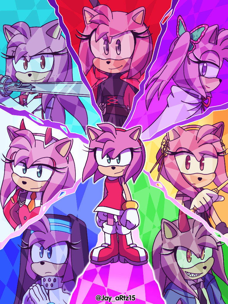 amy rose sonic  Amy rose, Amy, 29th anniversary