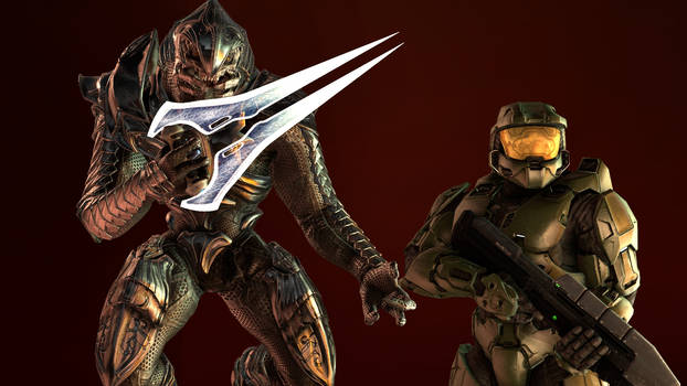 Master Chief and Arbiter