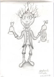 Mad Scientist doodle