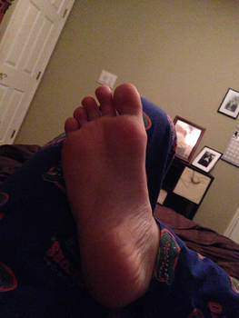 My right foot