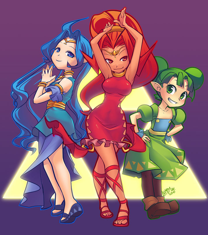 Hyrule Goddesses by lumi-mae