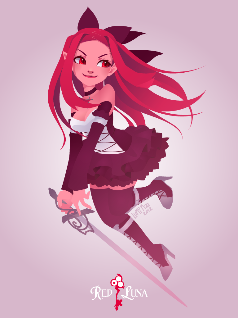 Red Luna - Alisa by lumi-mae