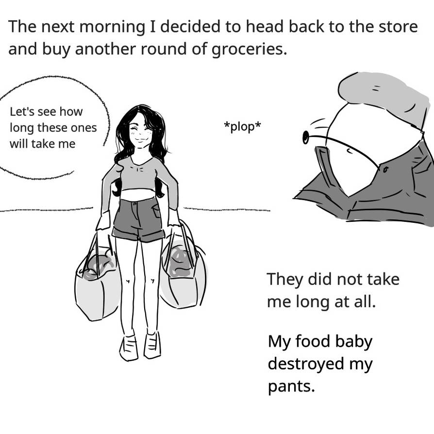 weight gain comic part 11 by ladybiiig on DeviantArt