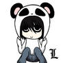 L in a Panda Hat