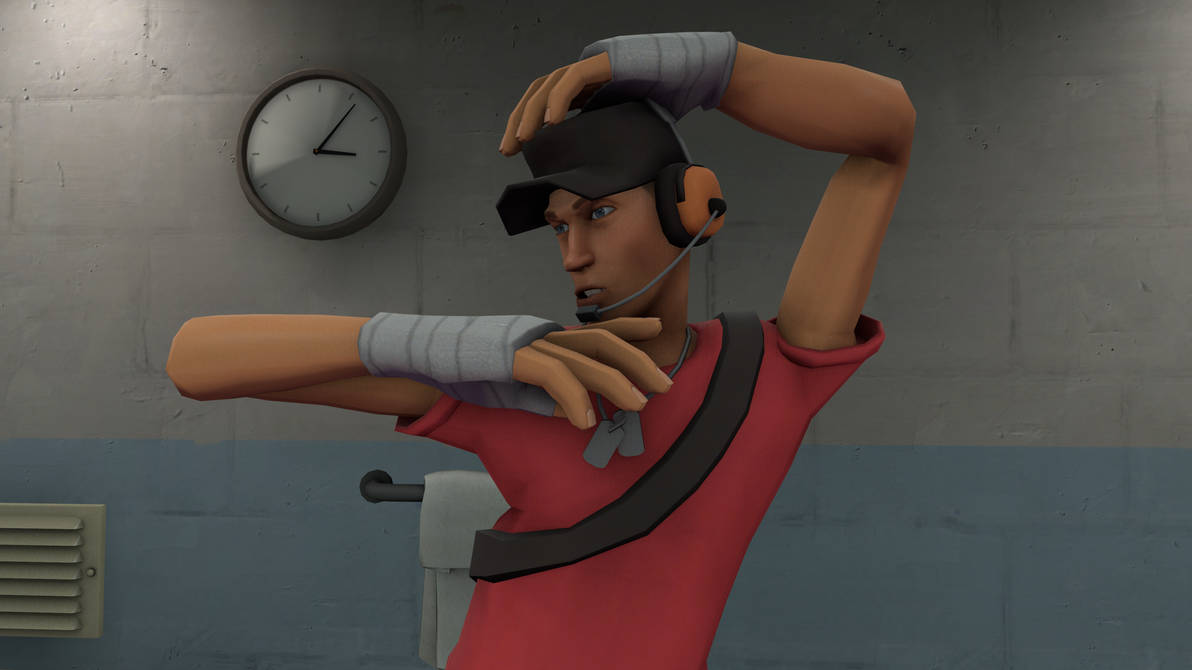 Scout's menacing pose (team fortress 2 SFM) by DasPuttenMierden on ...