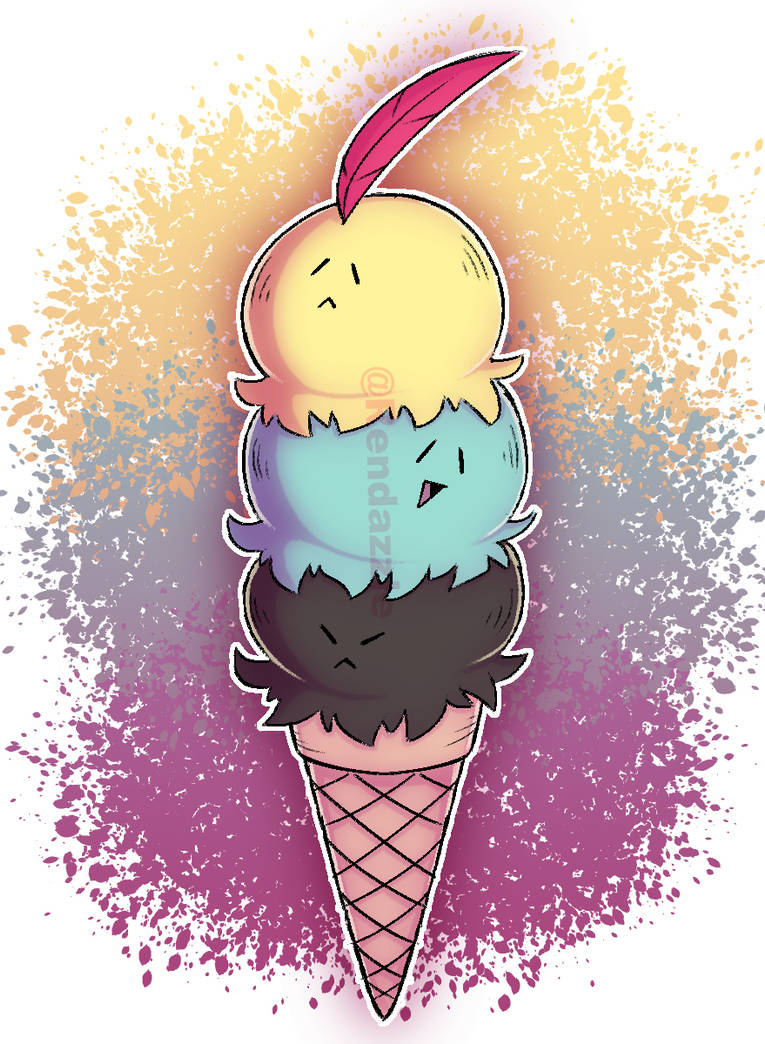 Cartoon Rendazzle Gurabimon Ice Cream by Rendazzle on DeviantArt